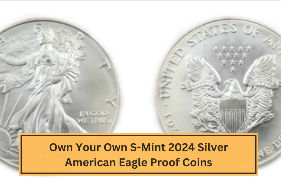 Own Your Own S-Mint 2024 Silver American Eagle Proof Coins