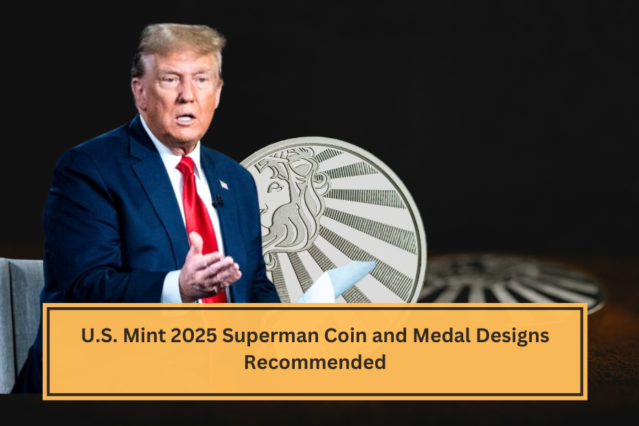 U.S. Mint 2025 Superman Coin and Medal Designs Recommended