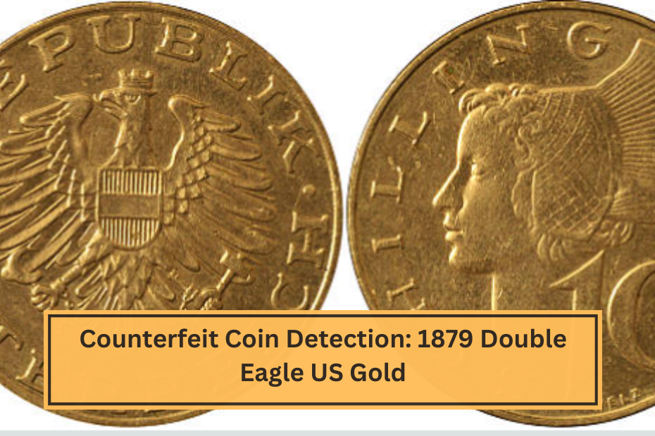 Counterfeit Coin Detection 1879 Double Eagle US Gold