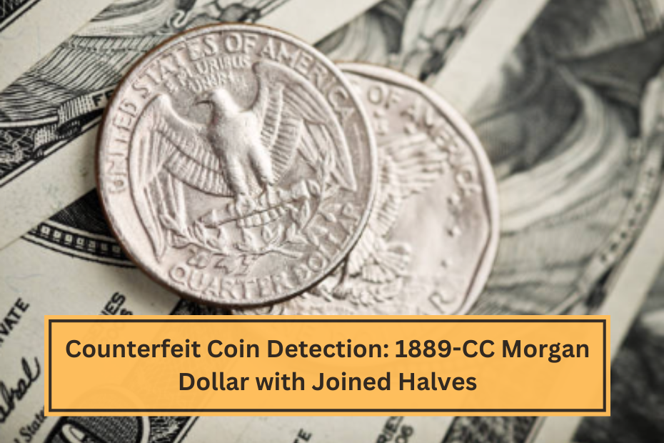 Counterfeit Coin Detection 1889-CC Morgan Dollar with Joined Halves