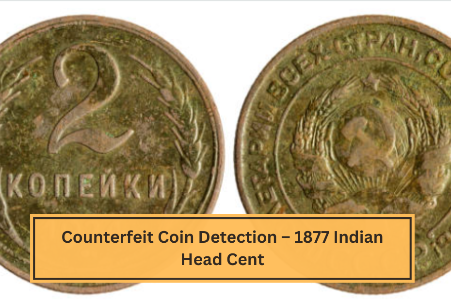 Counterfeit Coin Detection – 1877 Indian Head Cent