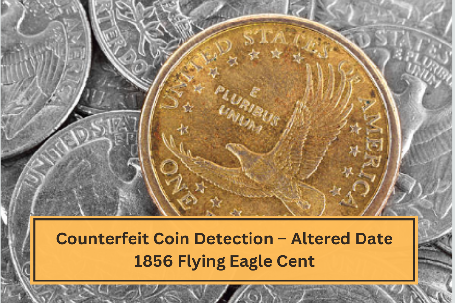 Counterfeit Coin Detection – Altered Date 1856 Flying Eagle Cent