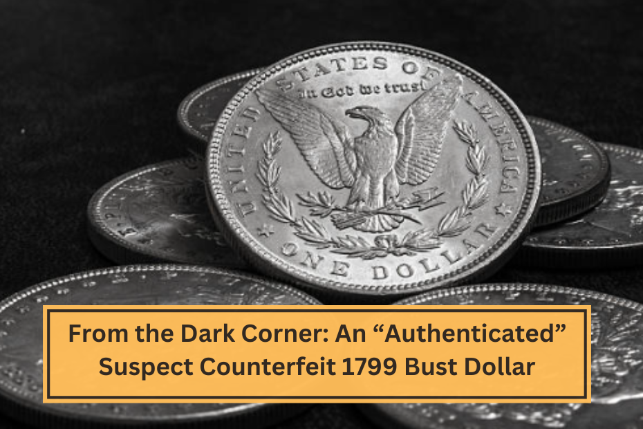 From the Dark Corner An “Authenticated” Suspect Counterfeit 1799 Bust Dollar