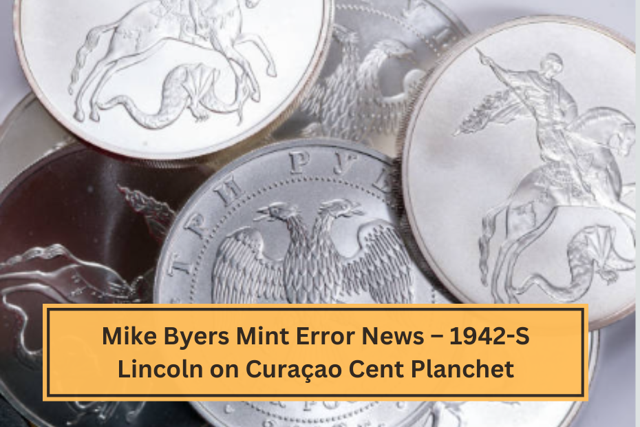 Mike Byers Mint Error News – 1942-S Lincoln on Curaçao Cent PlanchetMike Byers Mint Error News – 1942-S Lincoln on Curaçao Cent Planchet