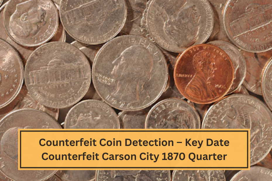 Counterfeit Coin Detection – Key Date Counterfeit Carson City 1870 Quarter