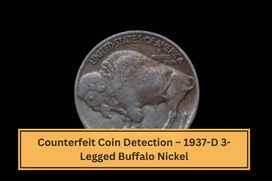 Counterfeit Coin Detection – 1937-D 3-Legged Buffalo Nickel