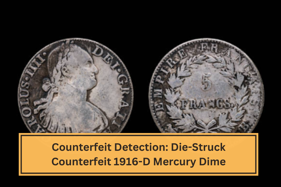 Counterfeit Detection: Die-Struck Counterfeit 1916-D Mercury Dime