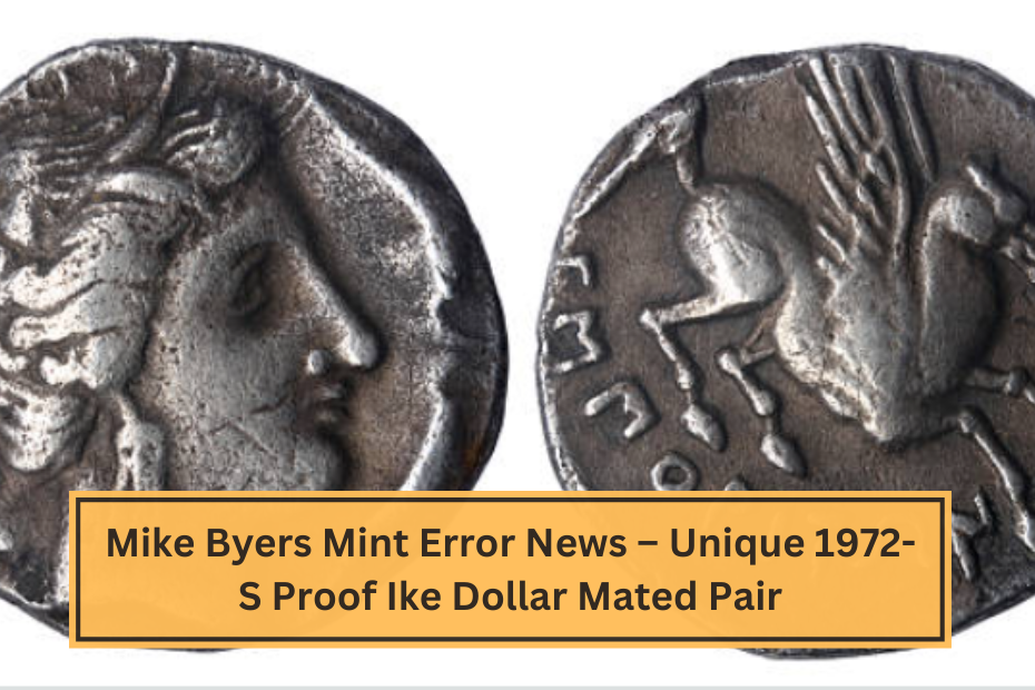 Mike Byers Mint Error News – Unique 1972-S Proof Ike Dollar Mated Pair